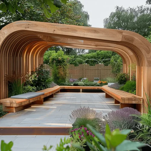 Pergola seating