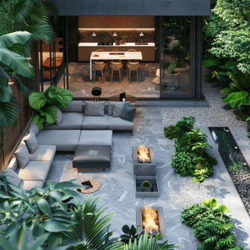 Villa Outdoor design